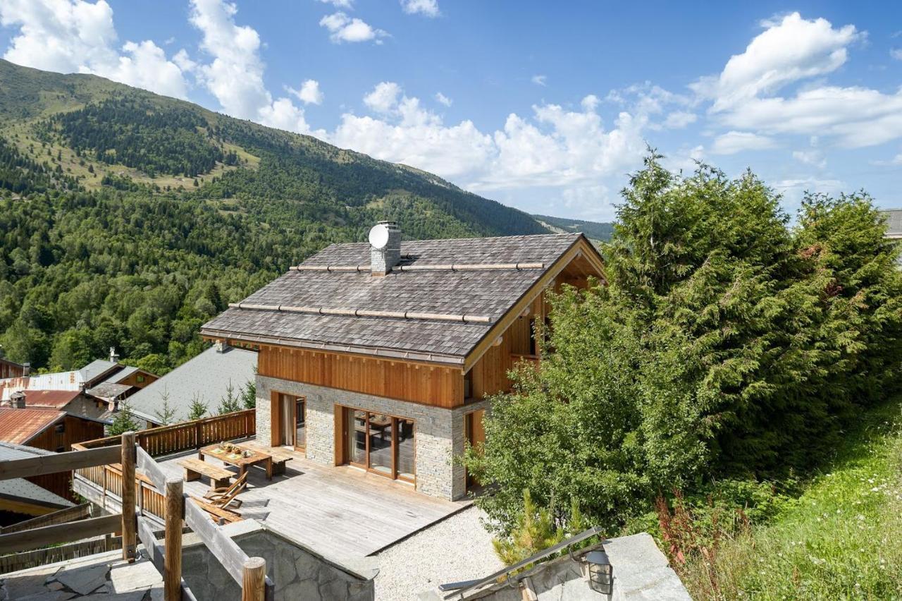 Chalet Zebra Мерибель Экстерьер фото