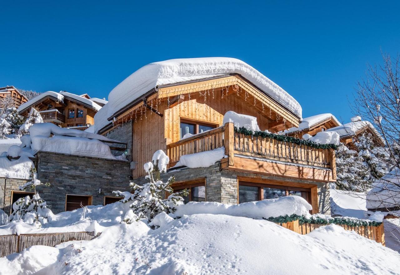 Chalet Zebra Мерибель Экстерьер фото
